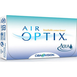 Ciba Vision Air Optix Aqua Μηνιαίοι Φακοί Επαφής 3τμχ