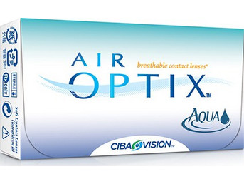 Ciba Vision Air Optix Aqua Μηνιαίοι Φακοί Επαφής 3τμχ