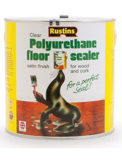 Φινίρισμα δαπέδου, Rustins, Polyurethane Floor Seal Satin, 1ltr