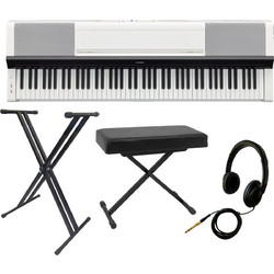 Yamaha P-S500 Dynamic Bundle Ηλεκτρικό Πιάνο Stage με 88 Βαρυκεντρισμένα Πλήκτρα White