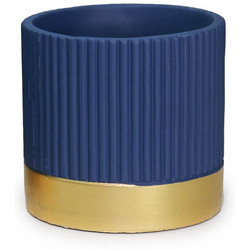 Viosarp Lux Gold Κασπώ Κεραμικό Χρυσό 14x14x13cm