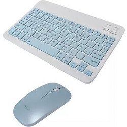 Aoas AS-110 Blue Ασύρματο Σετ Πληκτρολόγιο & Ποντίκι