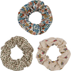 Konges Slojd 3 PACK SCRUNCHIE BIG (KS100040 PEONIA-BIBI FLEUR-MILK TANK) Κορίτσι Collection SU24