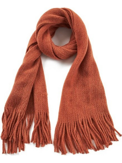 Κασκόλ γυναικείο Verde 06-1214 Camel