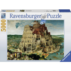 Puzzle Ravensburger Brueghel:Ο Πύργος της Βαβέλ 5000 Κομμάτια