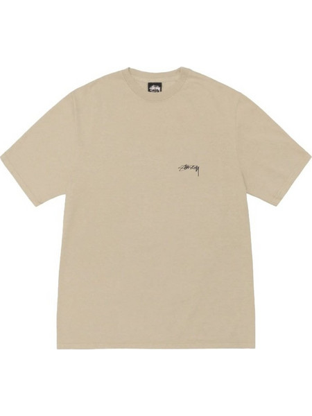 Stussy Smooth Stock Tee Pigment Dyed Khaki