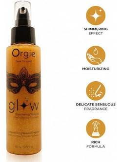 Orgie Glow Shimmering Λάδι Σώματος για Ενυδάτωση 110ml