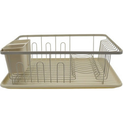ΠΙΑΤΟΘΗΚΗ ΜΕΤΑΛΛΙΚΗ ΜΠΕΖ ΜΑΤ 43x32x14,5εκ.ANKOR