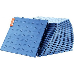 VEVOR Πλακάκια Γκαράζ Διασυνδεόμενα 12x12, Σετ 25, Αντιολισθητικά, Μπλε CKDDLSJ251212C791V0