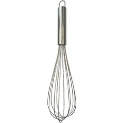 Αυγοδάρτης inox ασημί 35,6cm 50325 ΚΩΔ.12529