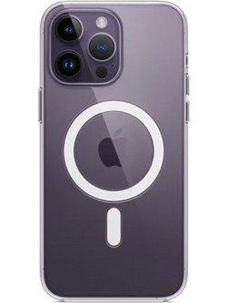 Back Cover Θήκη Ενισχυμένης Σιλικόνης με Magsafe για Apple iPhone 14 Pro Διάφανο