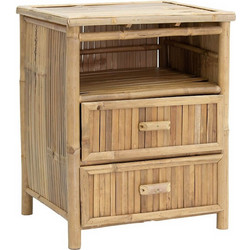 Κομοδίνο Ofra Pakoworld (141-000021) - Bamboo - Καφέ 141-000021