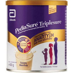 Abbott Pediasure Triplesure Συμπλήρωμα Διατροφής σε Μορφή Γάλακτος για Παιδιά 1-10 ετών με Γεύση Βανίλια 400gr