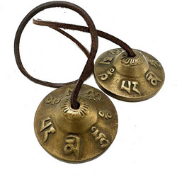Χειροποίητα Κύμβαλα Διαλογισμού Meditation Cymbals Lucky Symbols 6cm