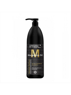Imel Macadamia Oil Σαμπουάν Κερατίνης για Επανόρθωση & Ψαλίδα για Ξηρά & Ταλαιπωρημένα Μαλλιά 1lt