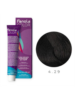 Fanola Croma Color 4.29 Σοκολατί Σκούρο Σοκολατί Μόνιμη Βαφή Μαλλιών 100ml