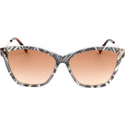 Missoni MIS0003/S S37/JL Γυναικεία Γυαλιά Ηλίου Cat Eye Κοκάλινα Μαύρα με Καφέ Degradee Φακό