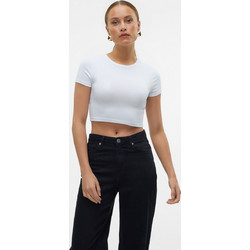 Γυναικεία μπλούζα crop SNMARYON SS O-NECK TOP JRS 10328920