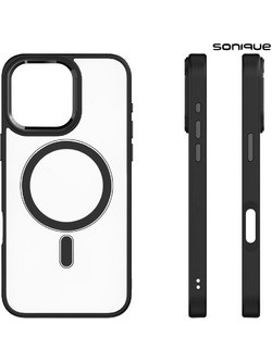 Sonique Magnetic MagMetal Θήκη iPhone 16 Pro Black