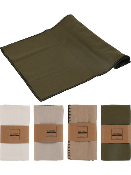 Τραβέρσα τραπεζιού σε χακί χρώμα 150x40cm