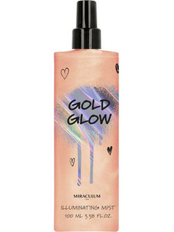 Miraculum Gold Glow Illuminating Face & Body Mist 100ml