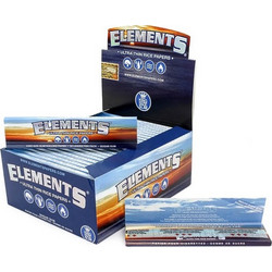 Elements King Size Slim Χαρτάκια Συσκευασία 50 Τεμαχίων