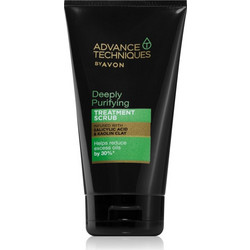 Avon Advance Techniques Deeply Purifying scrub βαθιάς απολέπισης για λιπαρά μαλλιά 150 ml