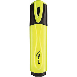 Maped Fluo Pep's Classic Μαρκαδόρος Υπογράμμισης 5mm Κίτρινος_3154147425343