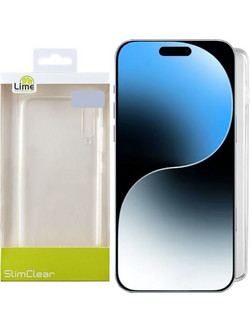 Lime Successories Lime Θηκη Iphone 16 Pro 6.3'' Slimclear Tpu Camera Guard ΔΙΑΦΑΝΗ