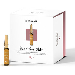 Toskani Sensitive Skin Ampoules Ενυδατικό Serum Προσώπου με Βιταμίνη C 15x2ml