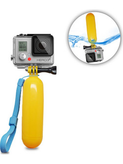 Buoyancy mount for GoPro SJCAM sports cameras