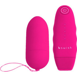 bswish Bnaughty Classic Unleashed Swish Fucshia Δονητής Egg για Ζευγάρια με Τηλεχειριστήριο