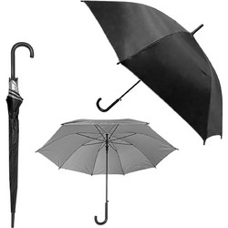 Ομπρέλα Μαύρη Μπαστούνι o98cm 4teen4ty 401330 20-1310