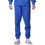 Body Action Ανδρικό Παντελόνι Φόρμας Fleece με Λάστιχο Royal Blue 023436-01