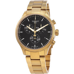 Tissot Ανδρικό Ρολόι Χρονογράφος με Χρυσό Μεταλλικό Μπρασελέ T116.617.33.051.00