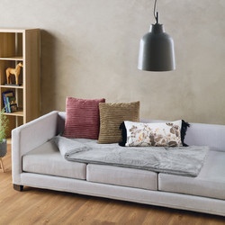 Fleece Ανώστρωμα Καναπέ (75x160) Kentia Stylish Sergio 22 Light Grey
