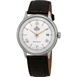 Orient Bambino Ανδρικό Ρολόι Αυτόματο με Καφέ Δερμάτινο Λουράκι FAC00008W0