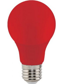 Λαμπτήρας LED 3W E27 LED ΚΟΚΚΙΝΟ 230V 102lm HOROZ ELECTRIC