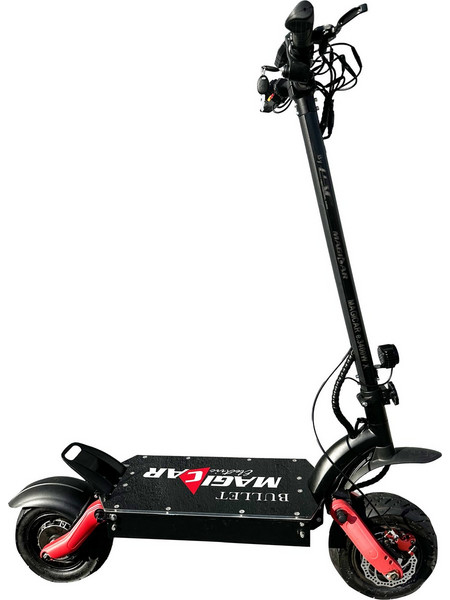 Magicar X Bullet Ηλεκτρικό Πατίνι 80km/h Max Ταχύτητα και 80km Αυτονομία Μαύρο