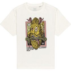 ELEMENT X TIMBER YOUTH HORNED T-SHIRT EGRET