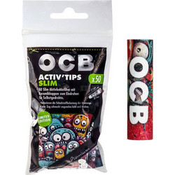 Φίλτρο OCB Slim 50 Bag Ενεργού Ανθρακα 7mm Faces - Limited Edition