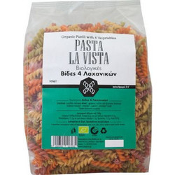 Βιολογικές Βίδες 4 Λαχανικών 500gr PASTA LA VISTA