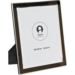 Κορνίζα DKD Home Decor Ασημί Μέταλλο Κρυστάλλινο 23 x 2 x 28 cm Παραδοσιακά