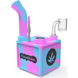 PieceMaker Kube Silicone Bong Kotton Kandy