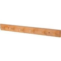 Estia ESTIA ΚΡΕΜΑΣΤΡΑ ΤΟΙΧΟΥ BAMBOO 59x6x7cm 6 ΘΕΣΕΩΝ