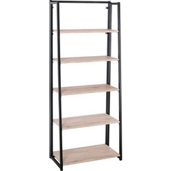 Woodwell Βιβλιοθήκη 64x32x153cm EO427