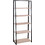 Woodwell Βιβλιοθήκη 64x32x153cm EO427