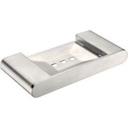 Σαπουνοθήκη Επιτοίχια Sparke Lume 15 Brushed Nickel 19,3x2,5x9,3cm