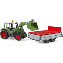 Bruder Τρακτέρ Fendt Vario 211 με Φορτωτή & Καρότσα BR002182