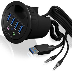 RaidSonic Icy Box IB-HUB1403A USB Hub 3.0 USB-A με 6 Θύρες USB-A